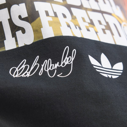 Men's Adidas x Bob Marley T-Shirt - Black