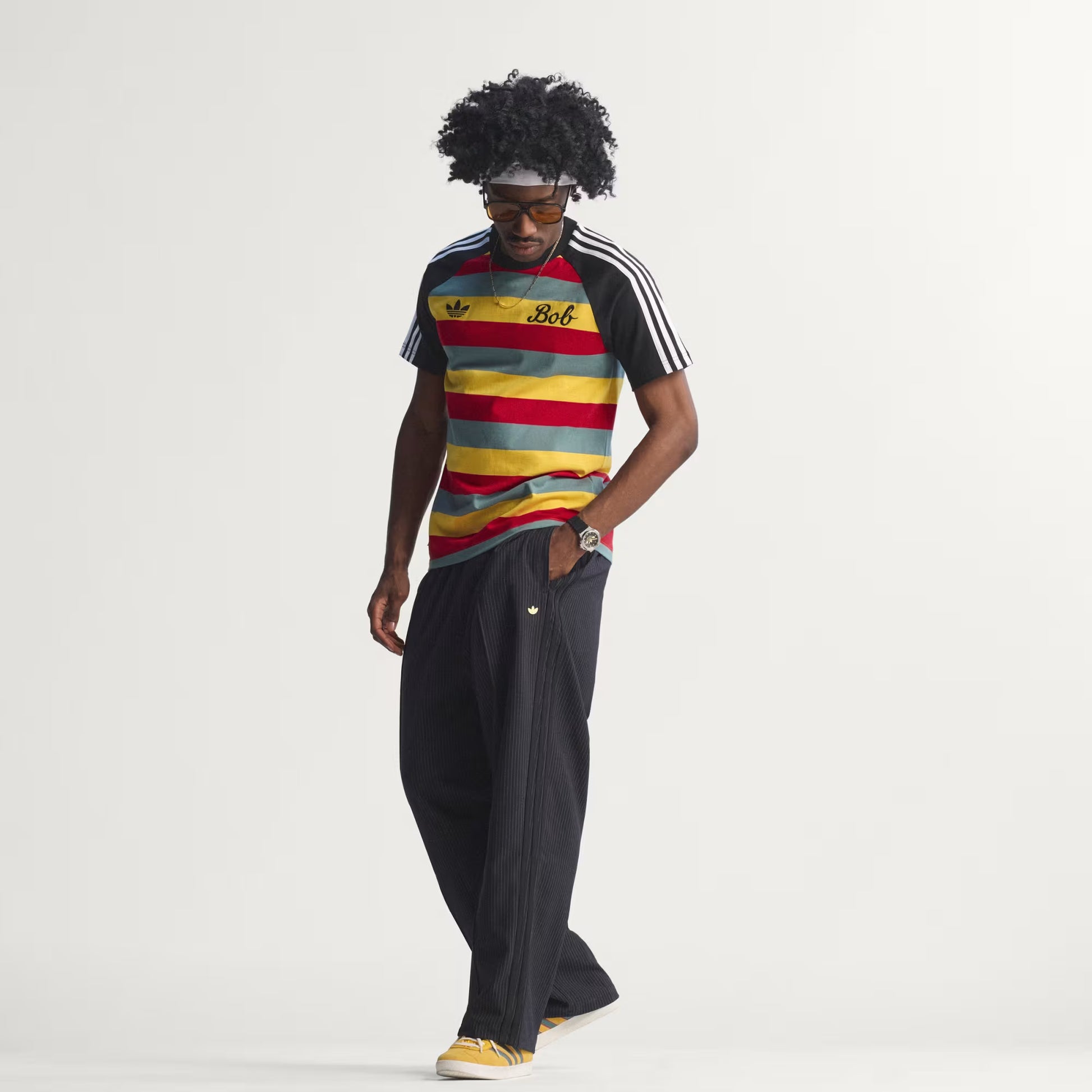 Men's Adidas x Bob Marley T-Shirt - Multicolor