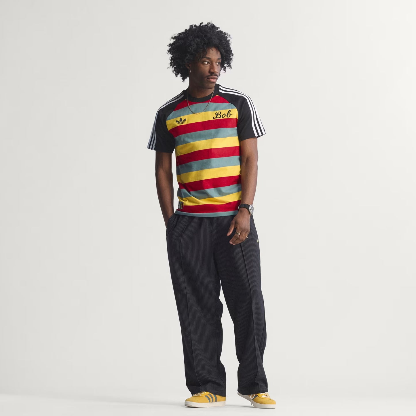 Men's Adidas x Bob Marley T-Shirt - Multicolor