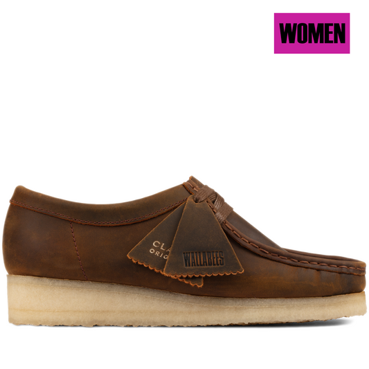 Women's Clarks Wallabee - Beeswax