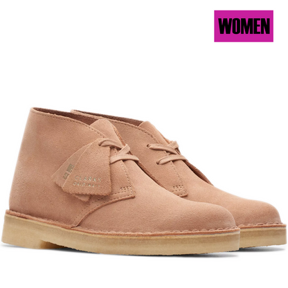 Women's Clarks Desert Boot - Warm Beige