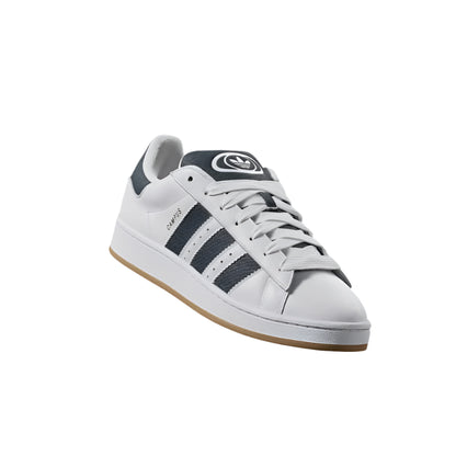 Men's Adidas Campus 00s Shoes - Cloud White/Night Indigo/Gold Metallic