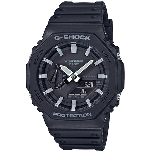 Casio Analog Digital GA2100-1A Watch 45.4mm - Black
