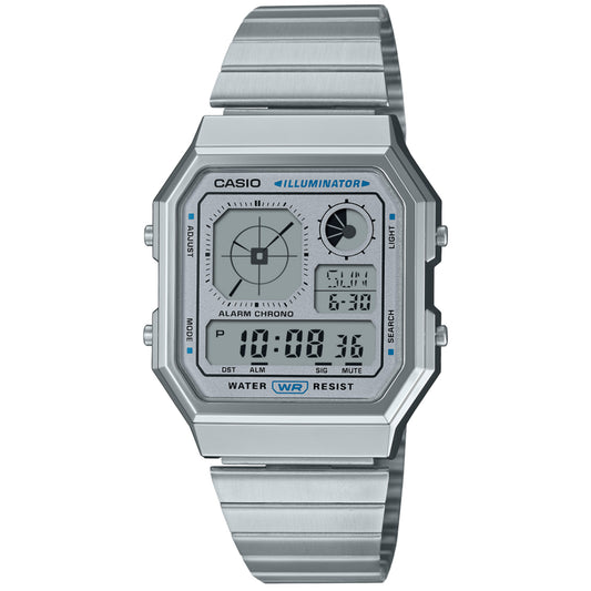 Casio Vintage A130WE-7A Watch 33.9 - Chrome