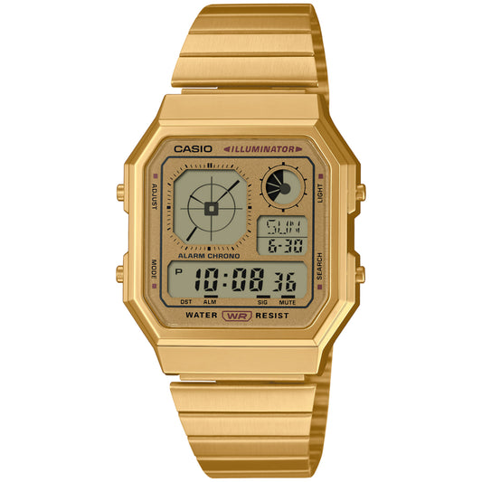 Casio Vintage A130WEG-9A Watch 33.9mm - Gold