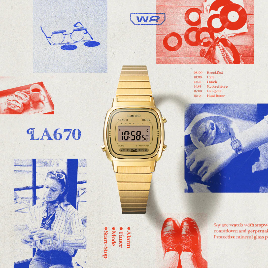 Casio Vintage LA670 - Gold