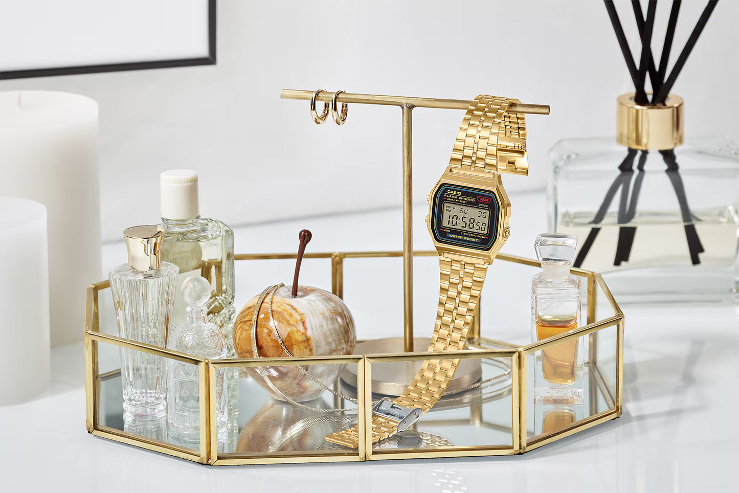 Casio Vintage Digital - Gold and Black