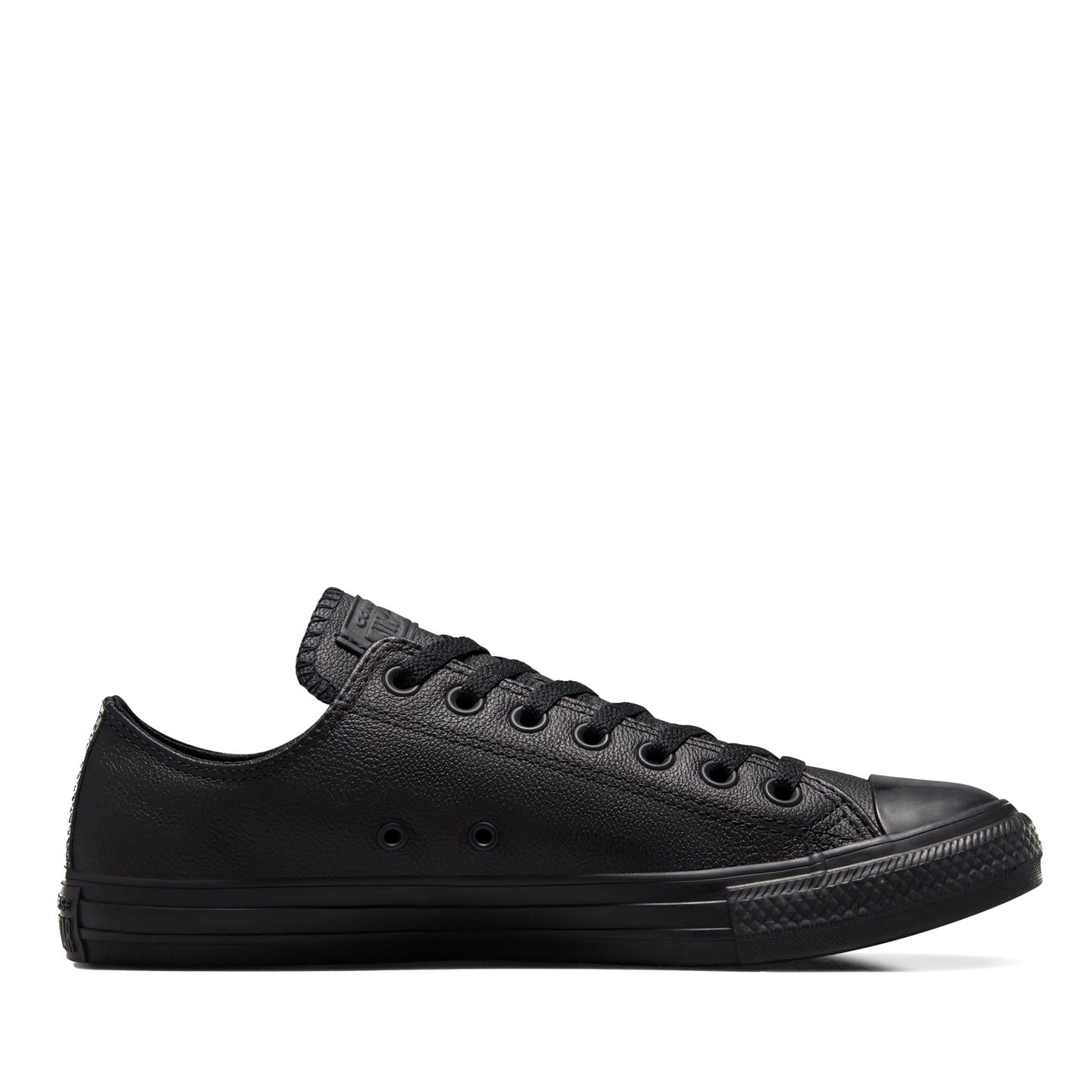 Men's Converse All Star Leather - Black Monochrome