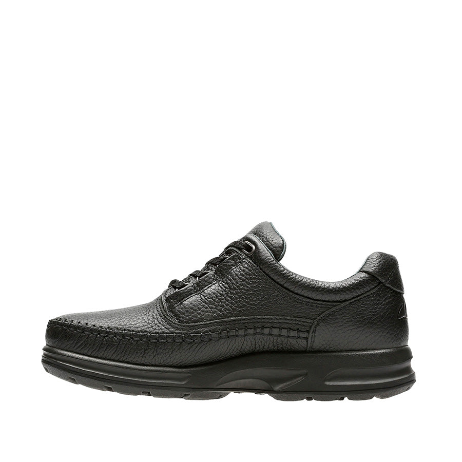 Men's Clarks Caribou SMU - Black Leather