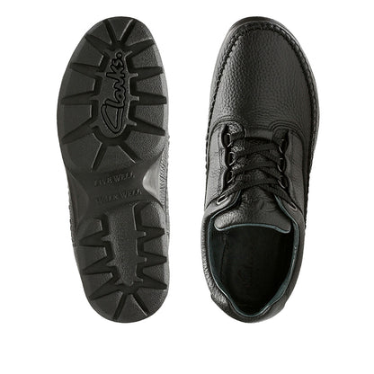 Men's Clarks Caribou SMU - Black Leather