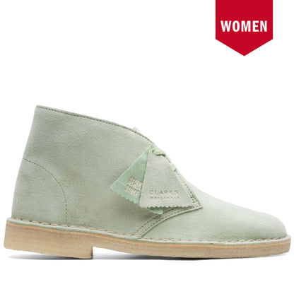 Women's Clarks Desert Boot - Pale Green