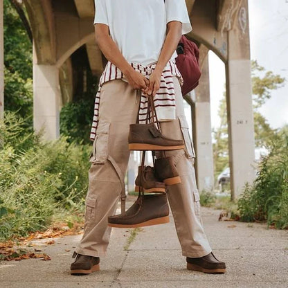 Men's Clarks Wallabee Boot - Beeswax