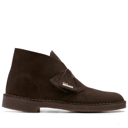 Men's Clarks Desert Boot - Brown Suede