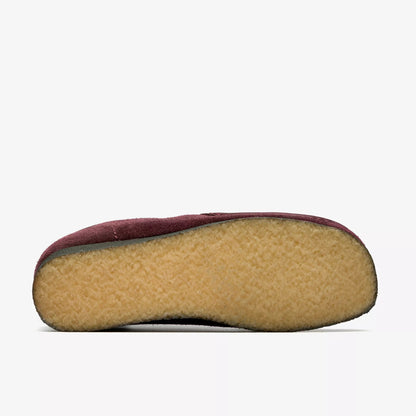 Men's Clarks Wallabee Boot - Purple Grape Suede