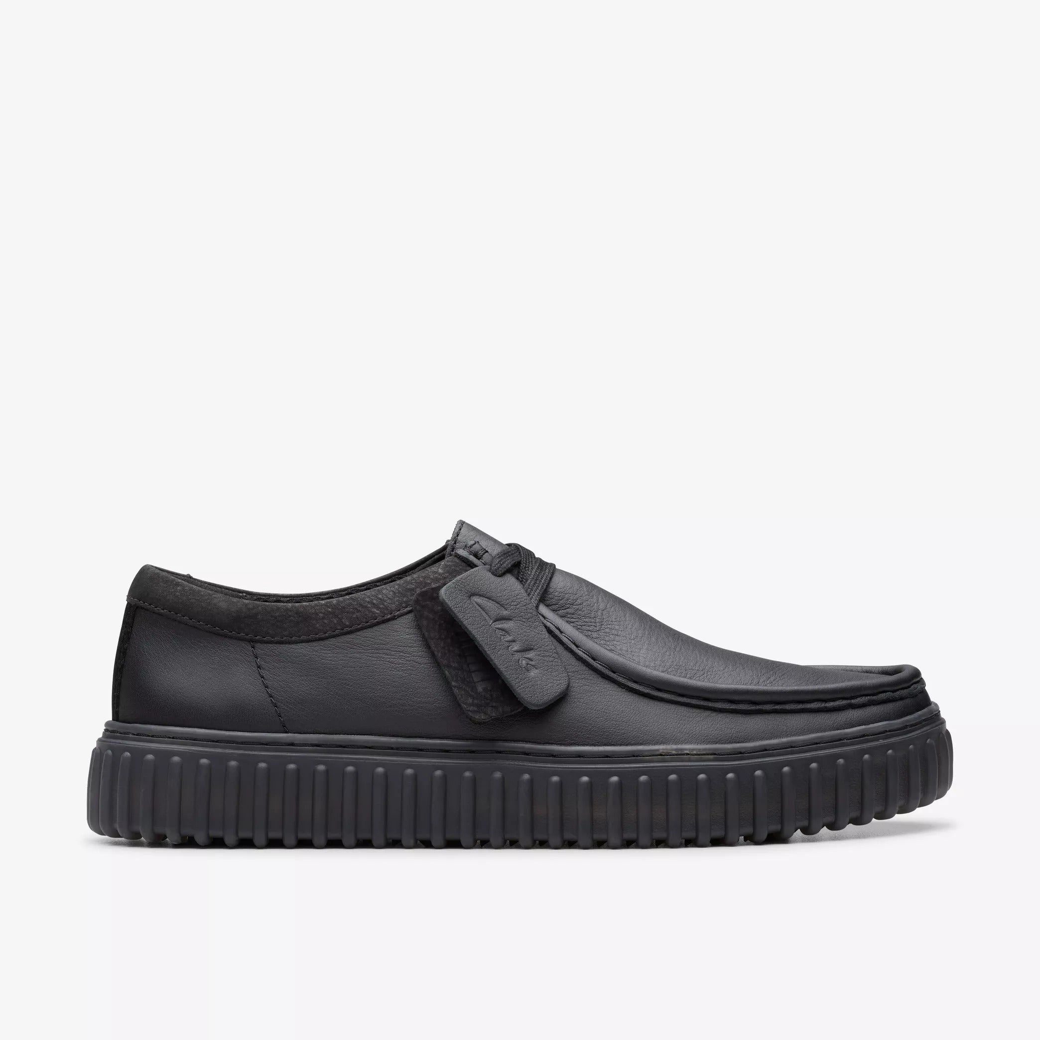 Men's Clarks Torhill Lo - Black – Cool J's Miami online