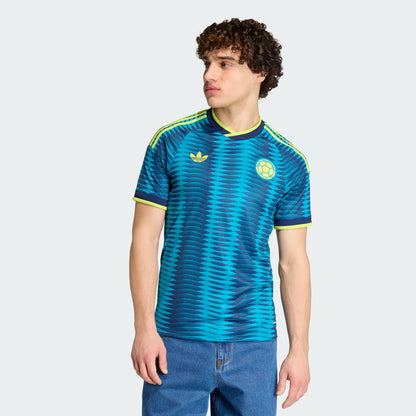 Adidas Colombia 24 Away Jersey - Team Navy Blue 2 / Mystery Petrol