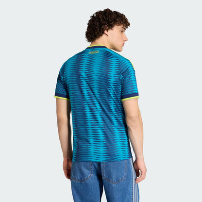 Adidas Colombia 24 Away Jersey - Team Navy Blue 2 / Mystery Petrol