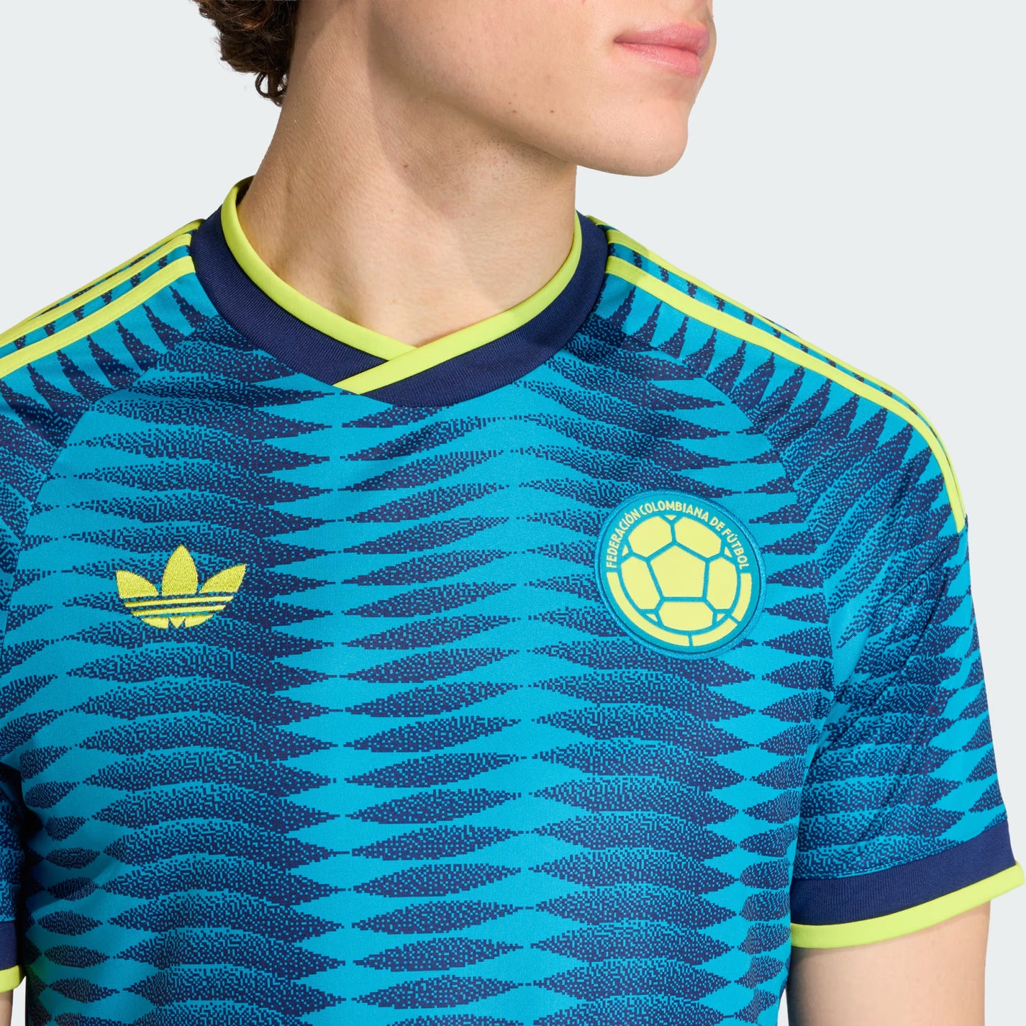 Adidas Colombia 24 Away Jersey - Team Navy Blue 2 / Mystery Petrol