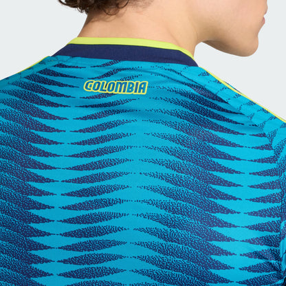 Adidas Colombia 24 Away Jersey - Team Navy Blue 2 / Mystery Petrol