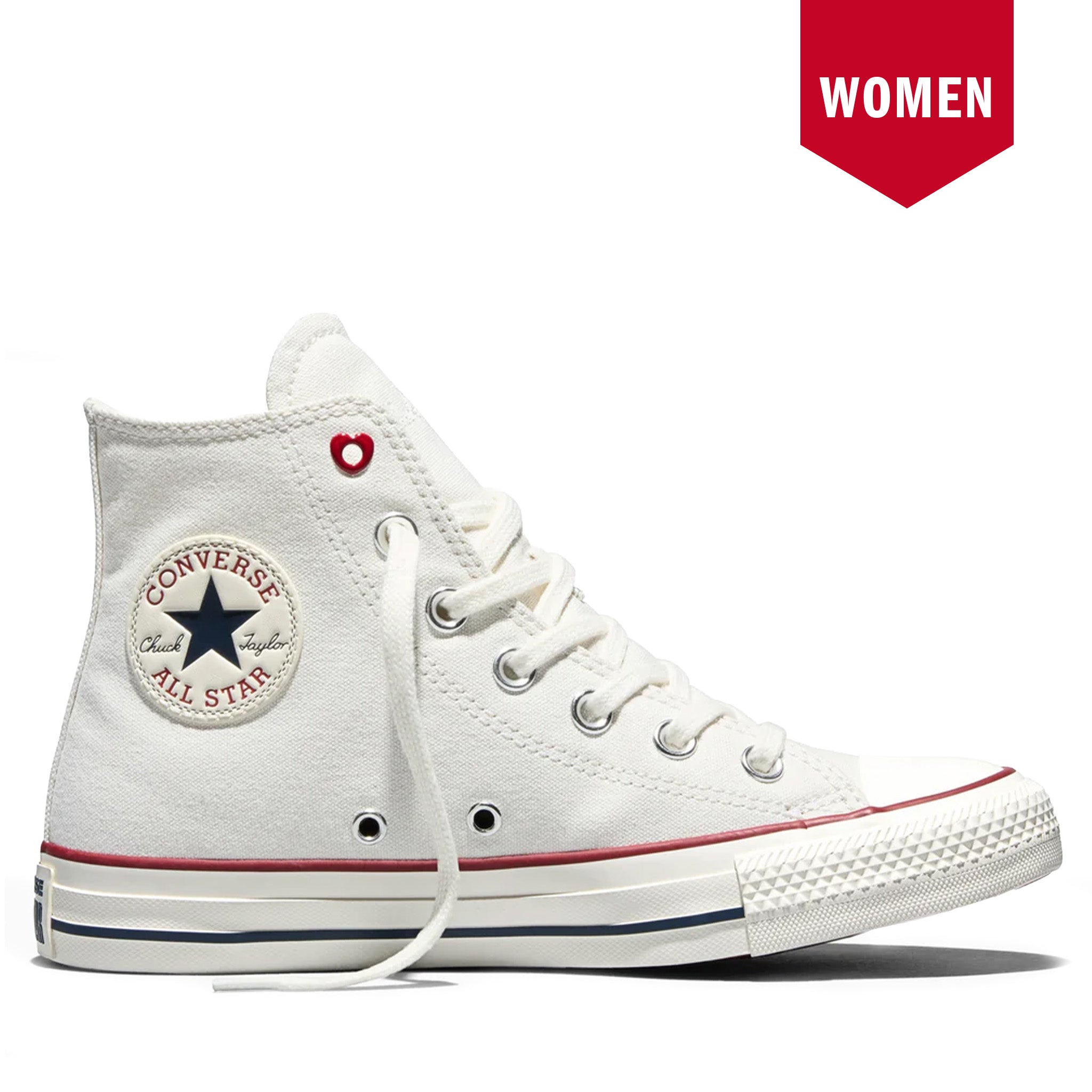 Women's Converse Chuck Taylor All Star High Top Hearts – Cool J's