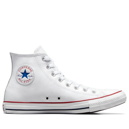 Converse Chuck Taylor All Star Leather High Top - White White