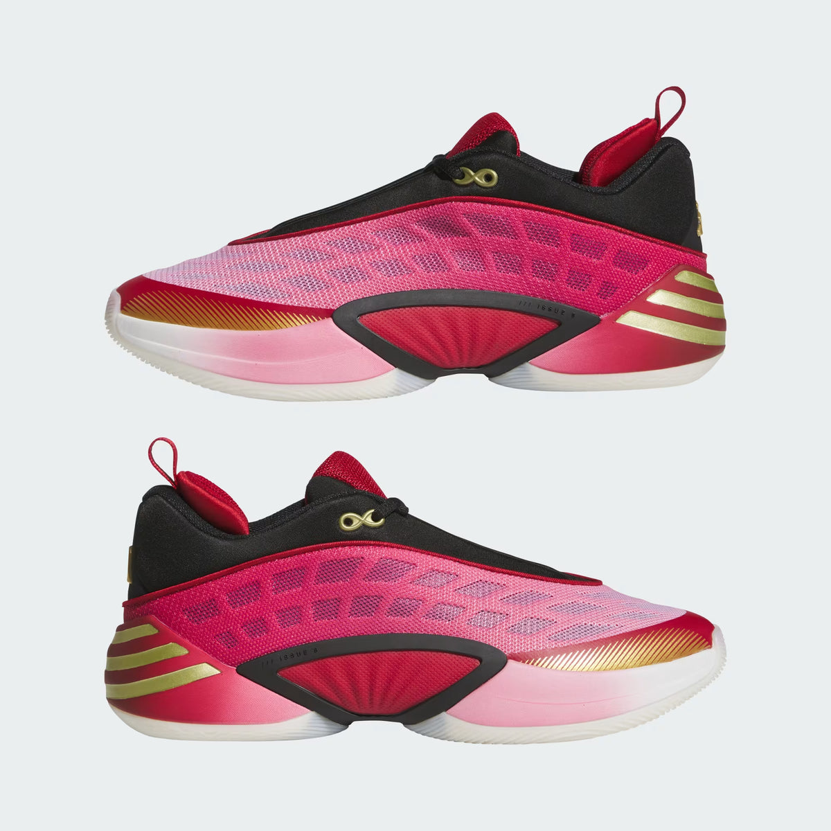 Men's Adidas D.O.N Issue 8 - Victory Red / White / Core Black