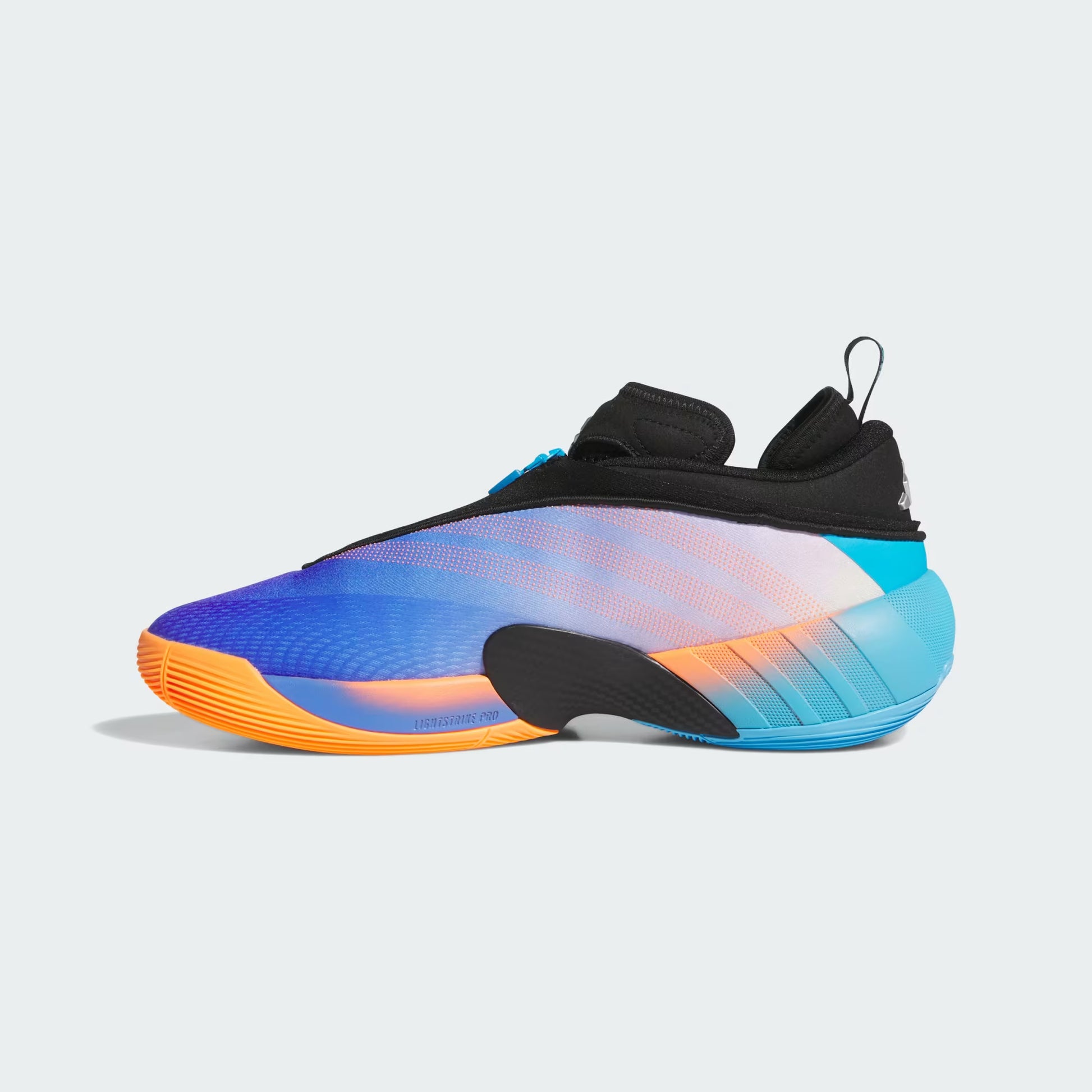 Men's Adidas D.O.N. Issue 7 - Core Black / Lucid Orange / Silver Metallic