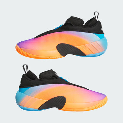 Men's Adidas D.O.N. Issue 7 - Core Black / Lucid Orange / Silver Metallic