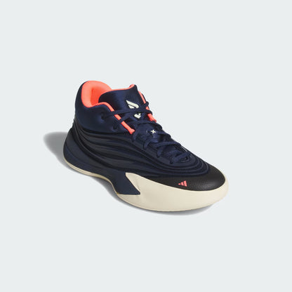 Men's Adidas Dame X - Night Indigo / Warm Vanilla / Solar Turbo