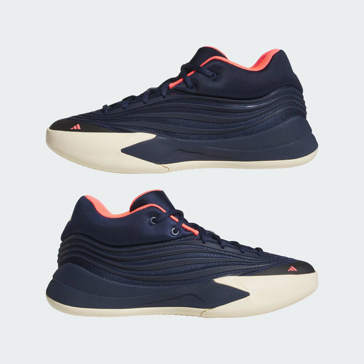 Men's Adidas Dame X - Night Indigo / Warm Vanilla / Solar Turbo