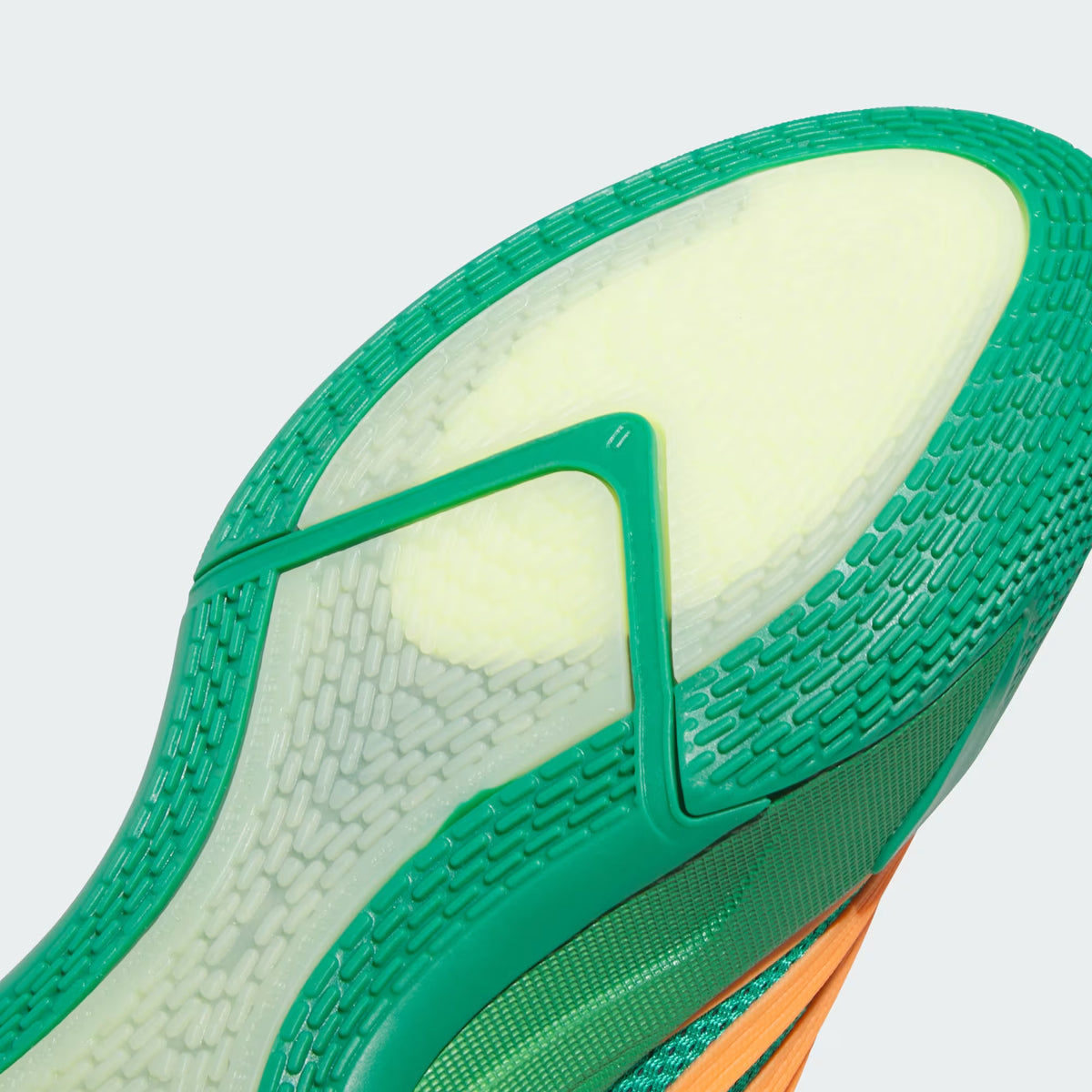 Men's Adidas Dame X  - Court Green / Lucid Orange / Frozen Lemon