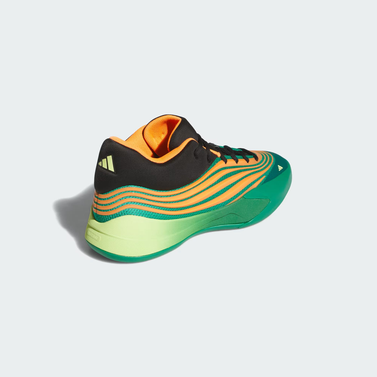 Men's Adidas Dame X  - Court Green / Lucid Orange / Frozen Lemon