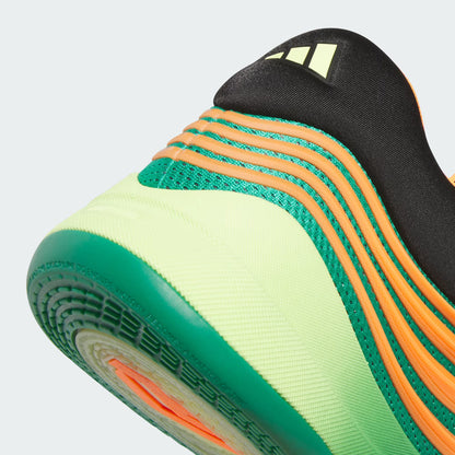 Men's Adidas Dame X  - Court Green / Lucid Orange / Frozen Lemon
