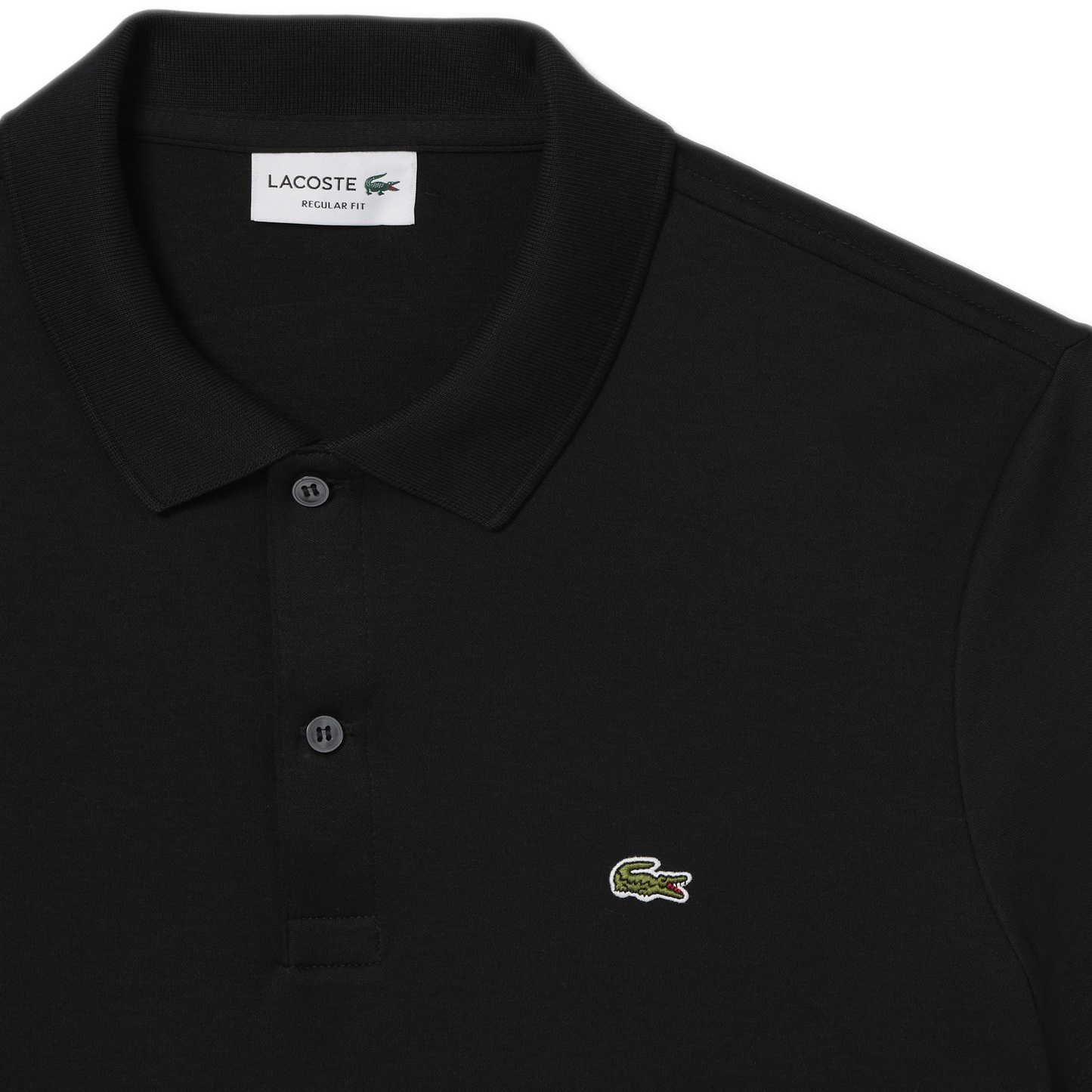 Men's Lacoste Pima Cotton Polo - Black