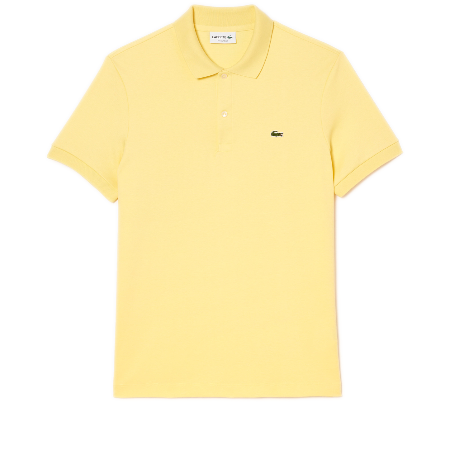 Men's Lacoste Pima Cotton Polo - Pastel Yellow