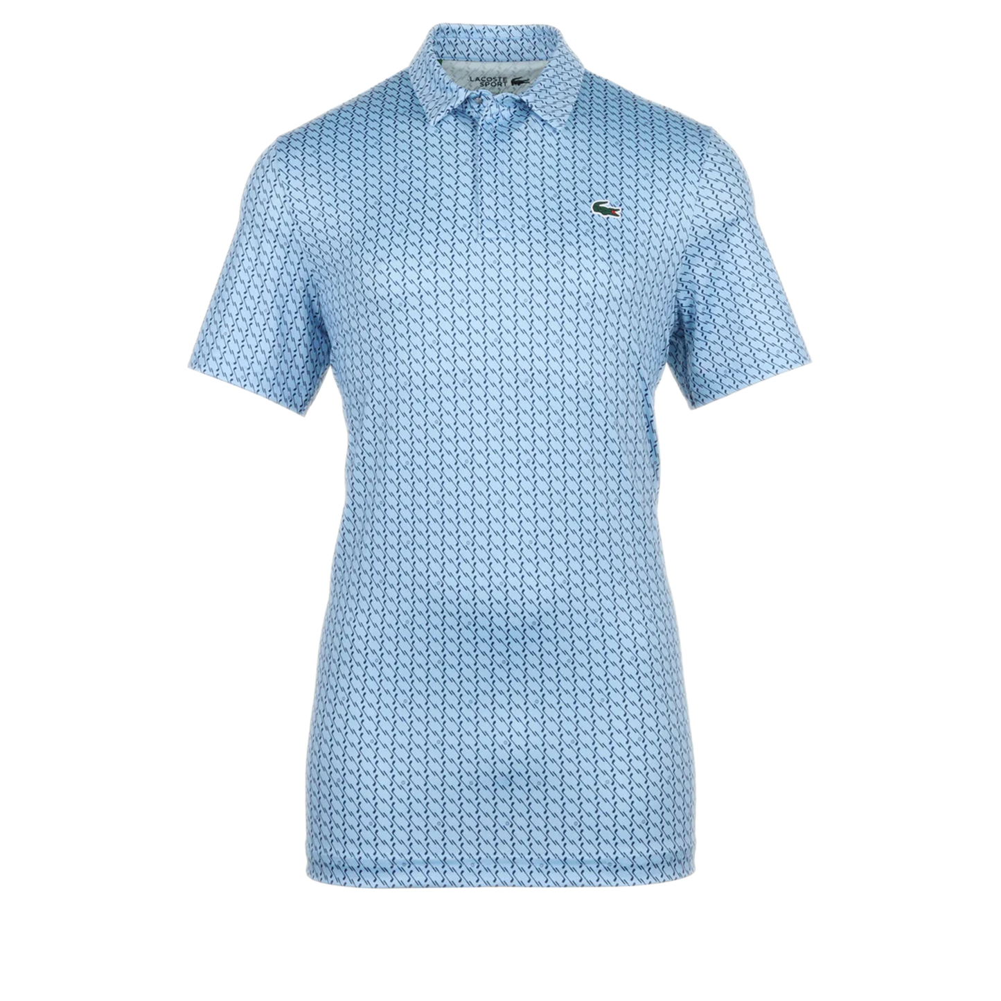 Men's Lacoste Regular Fit UV Protect Golf Polo Shirt - Blue