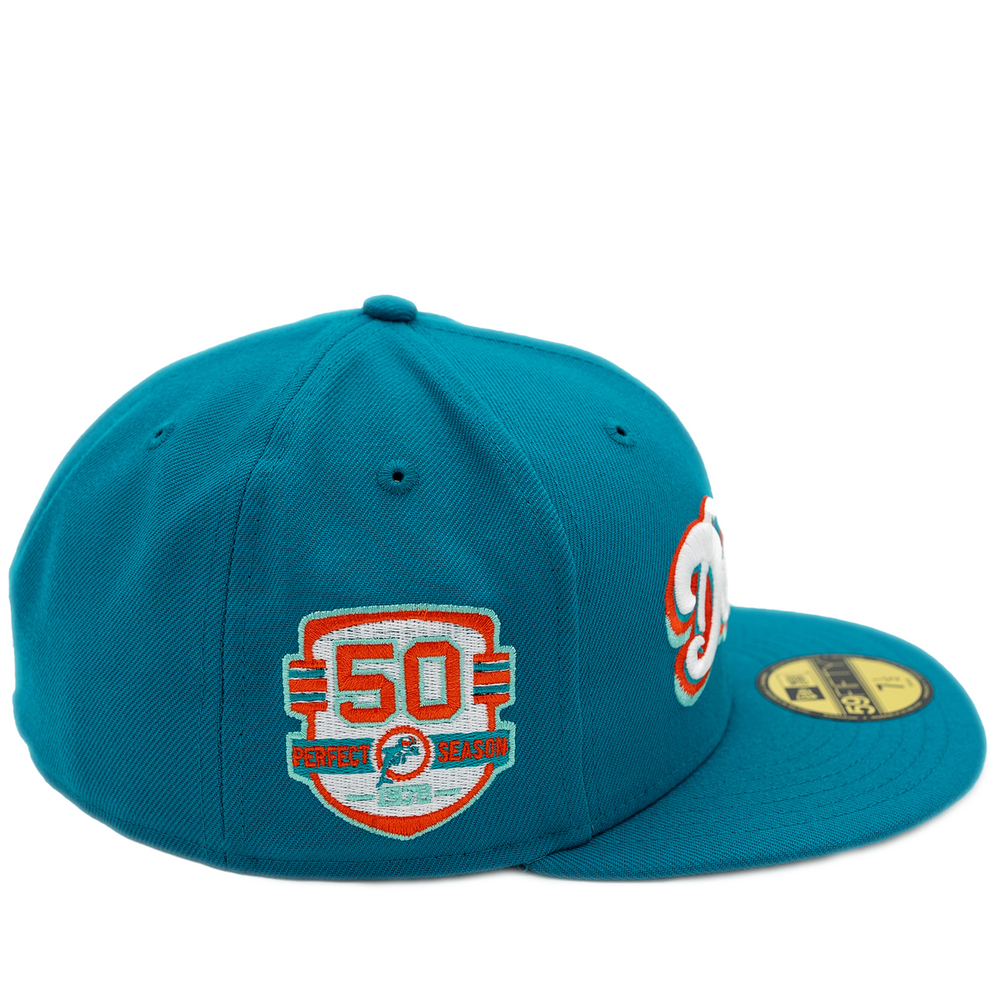 New Era Miami Dolphins 59Fifty Fitted Hat - Teal