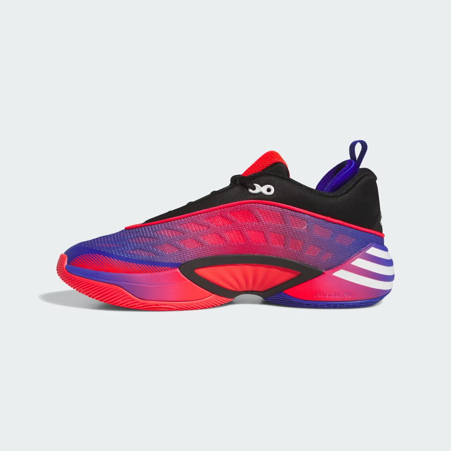 Men's Adidas D.O.N Issue 8 - Core Black / Lucid Red / Lucid Blue