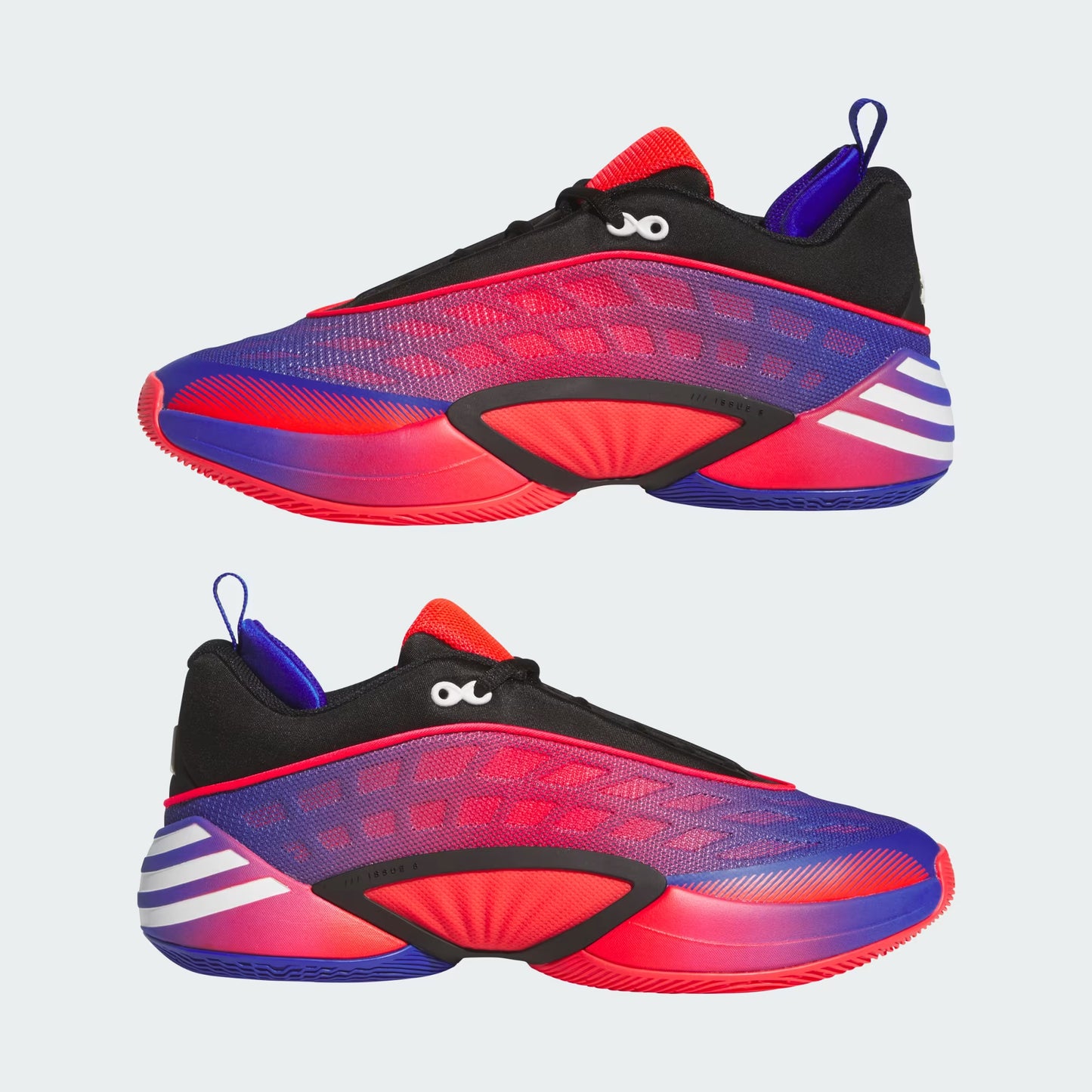 Men's Adidas D.O.N Issue 8 - Core Black / Lucid Red / Lucid Blue