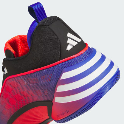 Men's Adidas D.O.N Issue 8 - Core Black / Lucid Red / Lucid Blue