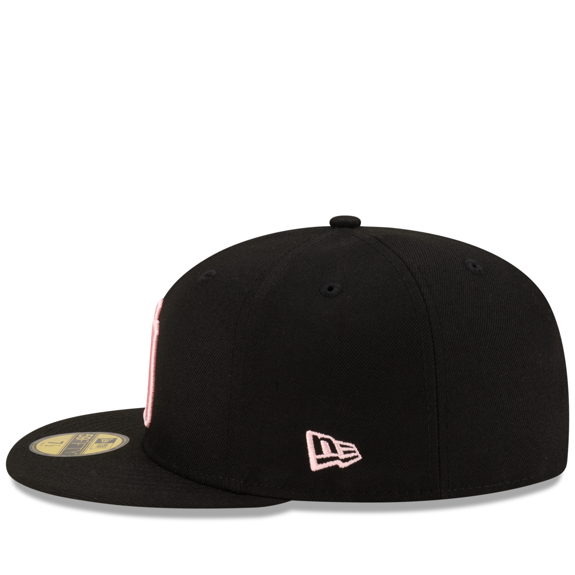 New Era Dominican Republic 59FIFTY Fitted Hat - Black Side