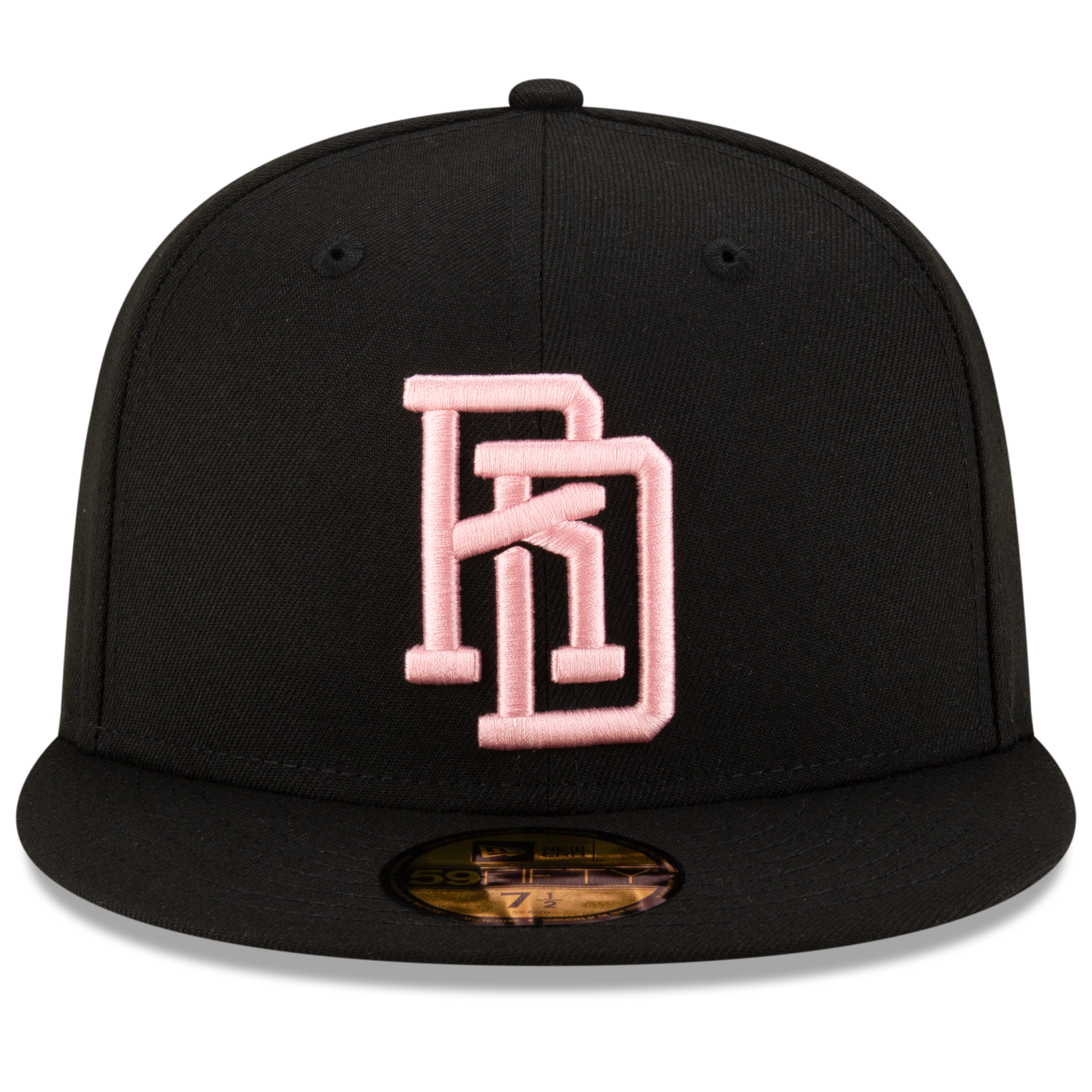 New Era Dominican Republic 59FIFTY Fitted Hat - Black Front