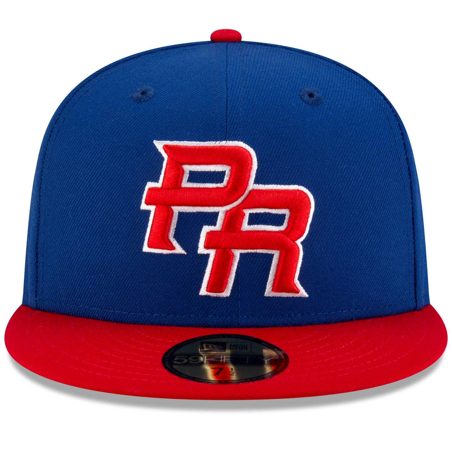 New Era Puerto Rico 59FIFTY Fitted Hat - Royal Blue Front