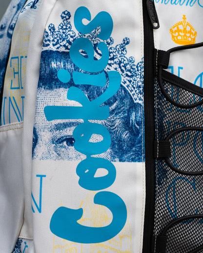 Cookies London Pound Cake Bungee Backpack - Cream