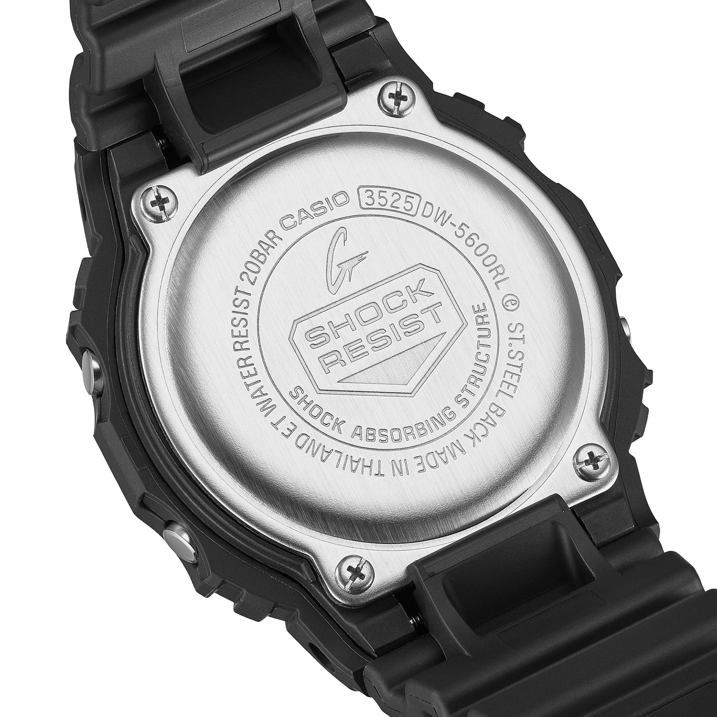 Casio G-Shock DW5600RL-1 Watch 42.8mm - Black