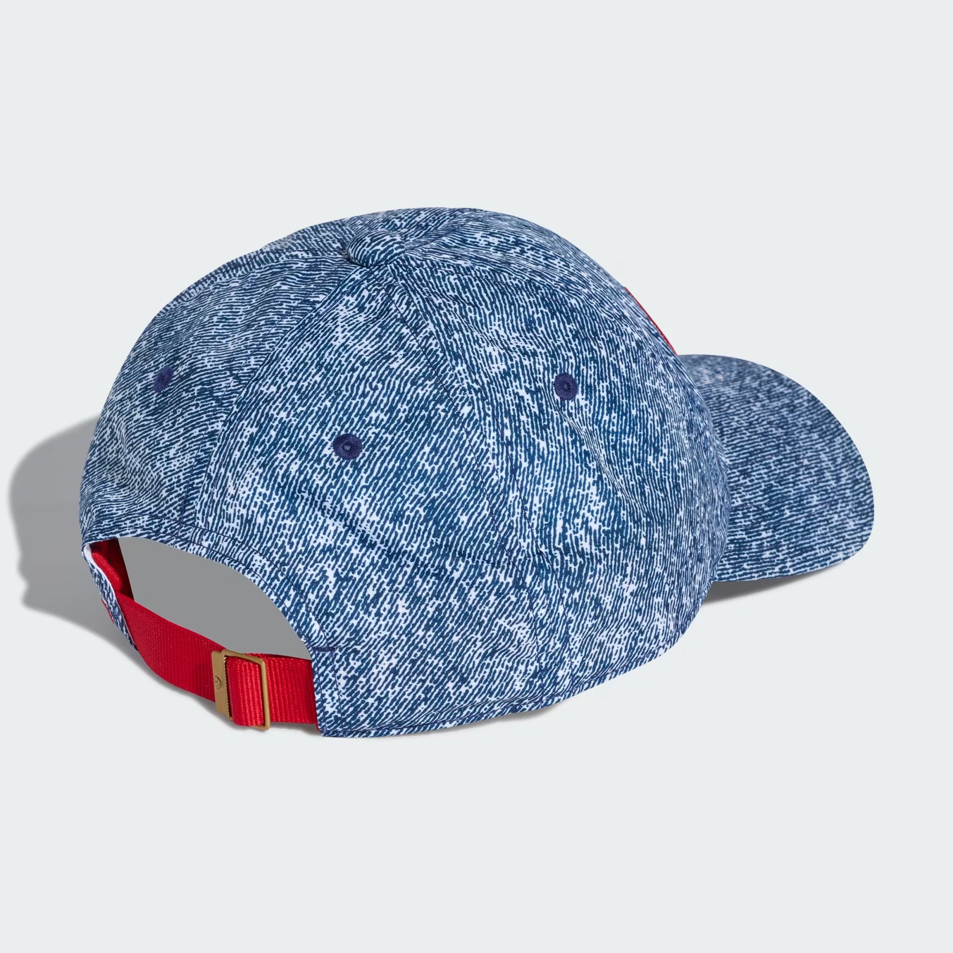 Adidas Denim USA Graphic Cap - White / Dark Blue / Power Red