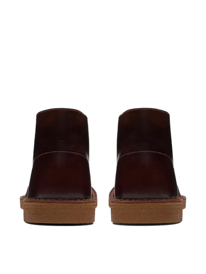 Men's Clarks Desert Boot - Burgundy