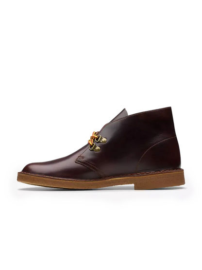 Men's Clarks Desert Boot - Burgundy