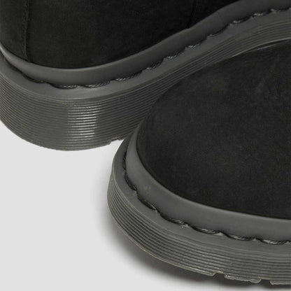 Dr. Martens 2976 Mono Milled Nubuck Leather Chelsea Boots - Black