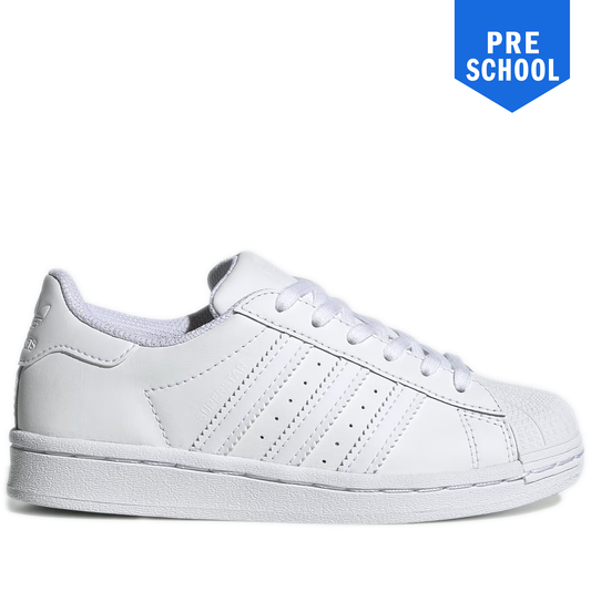 Pre School Adidas Superstar - White